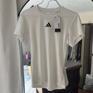Adidas Women's White Short Sleeve Tee
